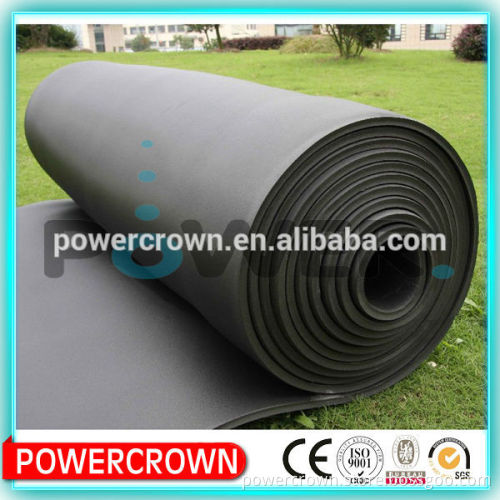 density(45-55kg/m3) Flame retardant high density rubber foam insulation roll